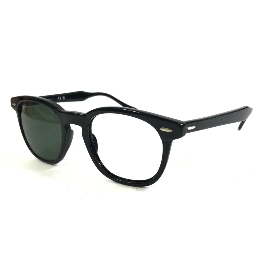 Ray-Ban Sunglasses RB2298 HAWKEYE 901/31 Polished Black Frames with Green Lenses